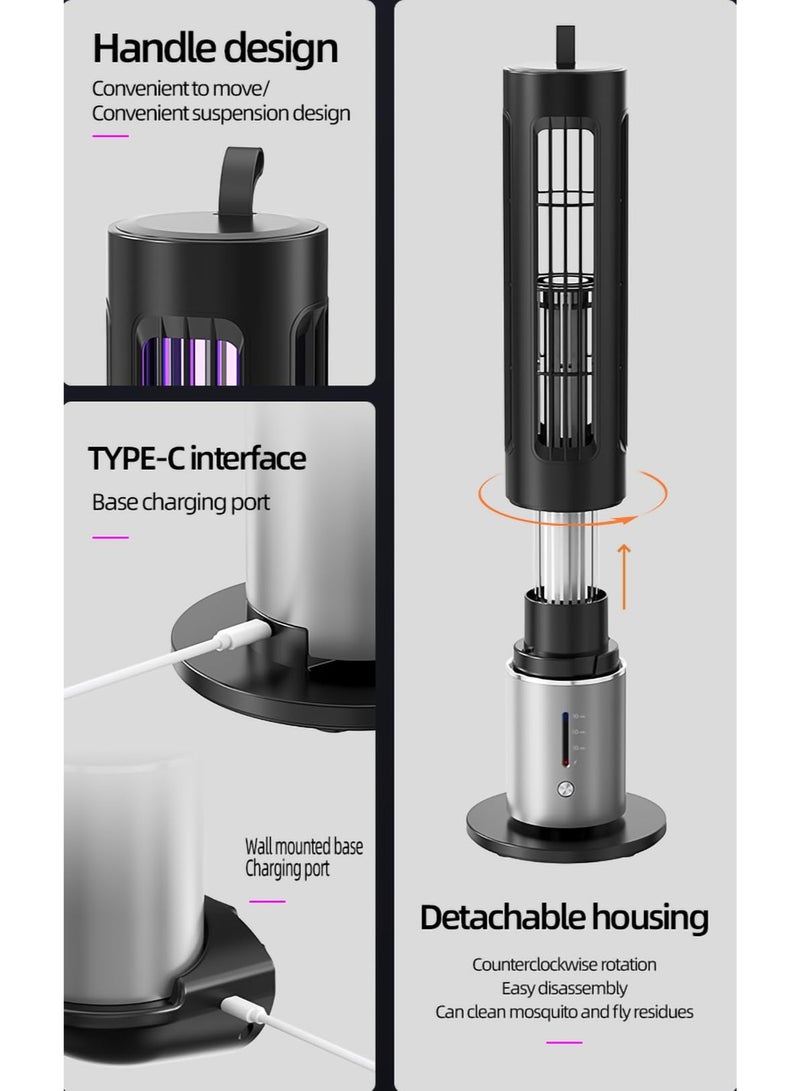 Bukela Small Electric Mosquito Killer, Electric Mosquito Killer, Mosquito Killer with UV Lamp, 360° Electric Fly Trap, Safe and Non-toxic, Smart Timer - Image 5