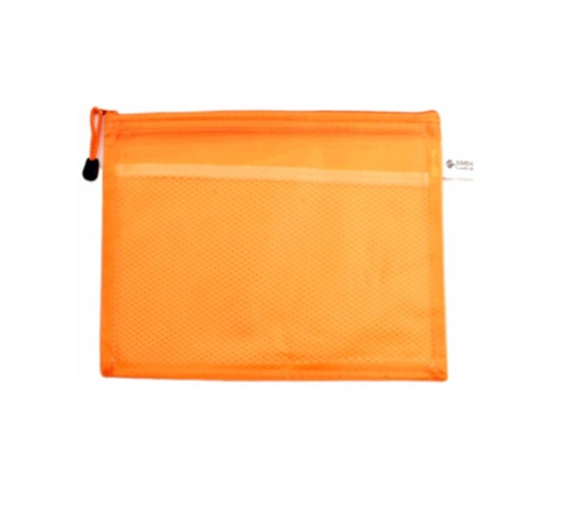Simba File Protctor with Zipper Orange A3 Model S6646-7