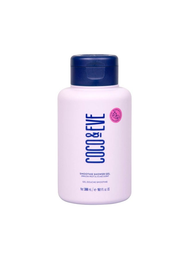 COCO & EVE - Coco & Eve Glow Figure Smoothie Shower Gel (Lychee & Dragon Fruit Scent) Moisturizing Body Wash with Coconut water, Aloe Vera. Sulfate Free (10.1 fl oz/ 300ml) - Image 1