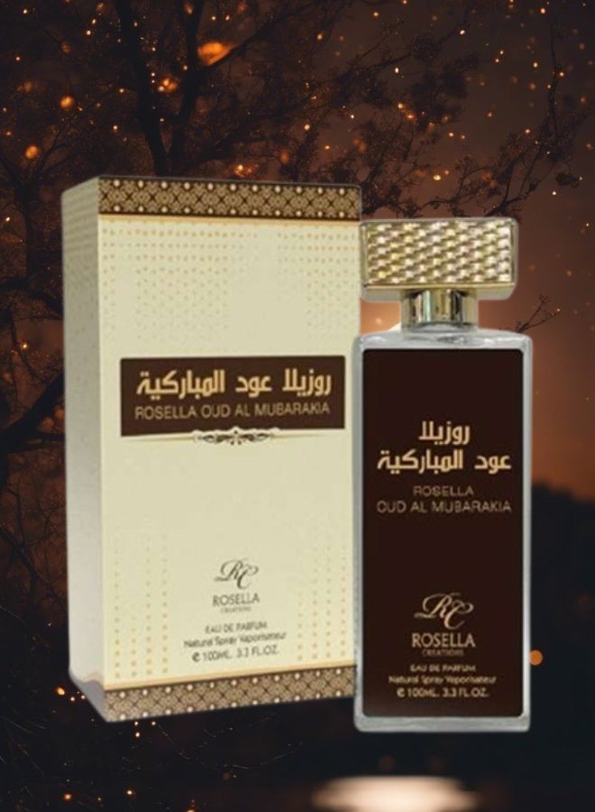 Rosella 8 Pieces Rosella Oud Mubarakia Perfume 100ML - Image 2