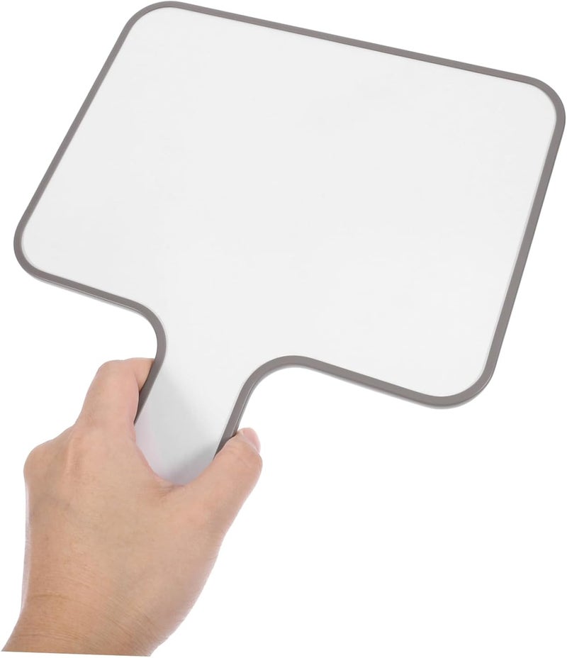 Gadpiparty Handheld Dry Erase Paddle Board Double Sided Writing Scoreboard for Games Voting and Classroom Interaction Smooth Edges for Adults - Image 5