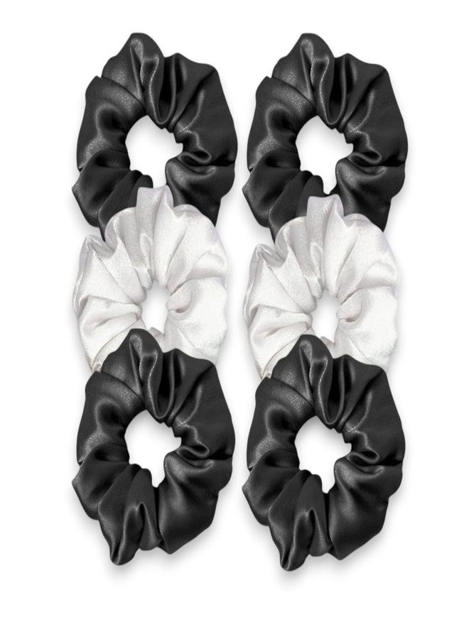 Elleva Hair Scrunchies for Women Stylish | Spiral Rubber Band for Hair Cotton Hair Scrunchies | Combo Best Hair Accessories Gift for Women and Girls, set of 6 (Pack of 6) - Image 1