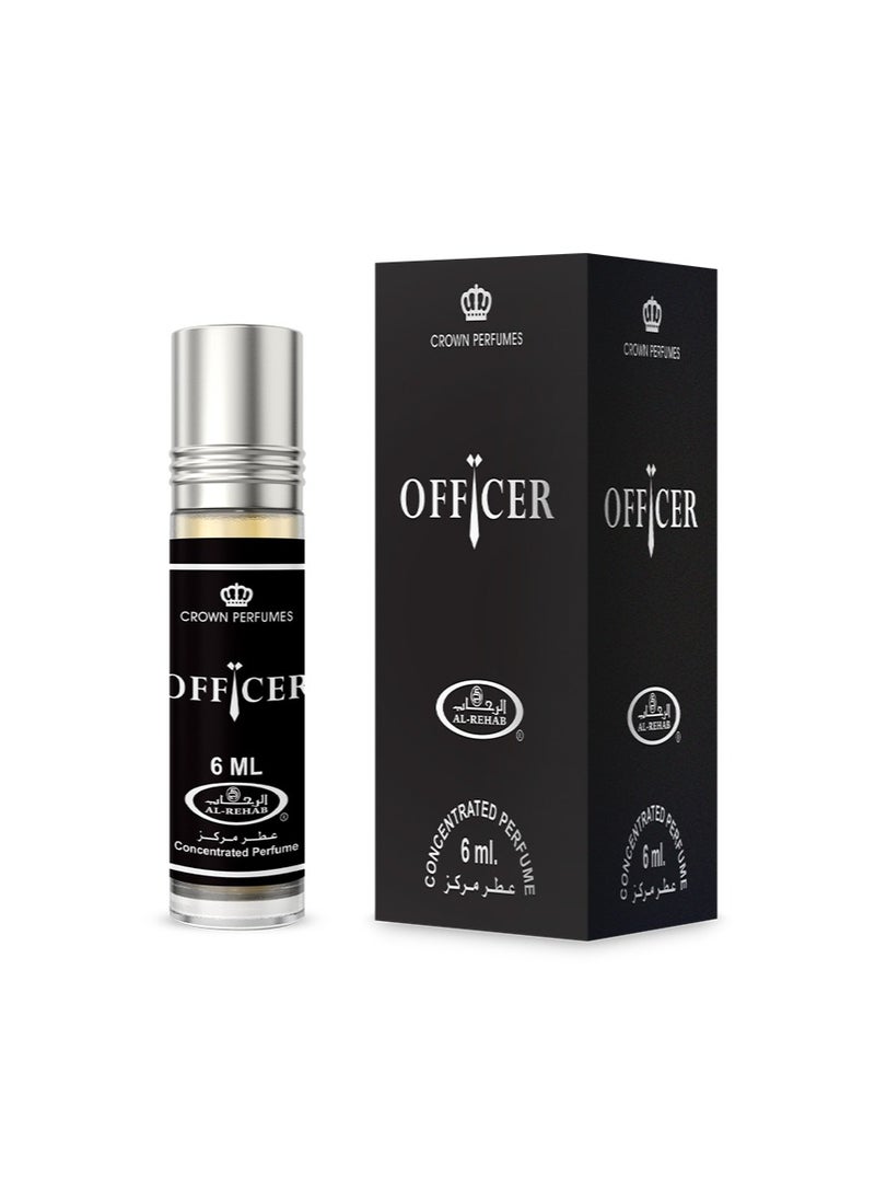 Alrehab Officer Oil From AlRehab Perfumes 6 ml  - Image 1