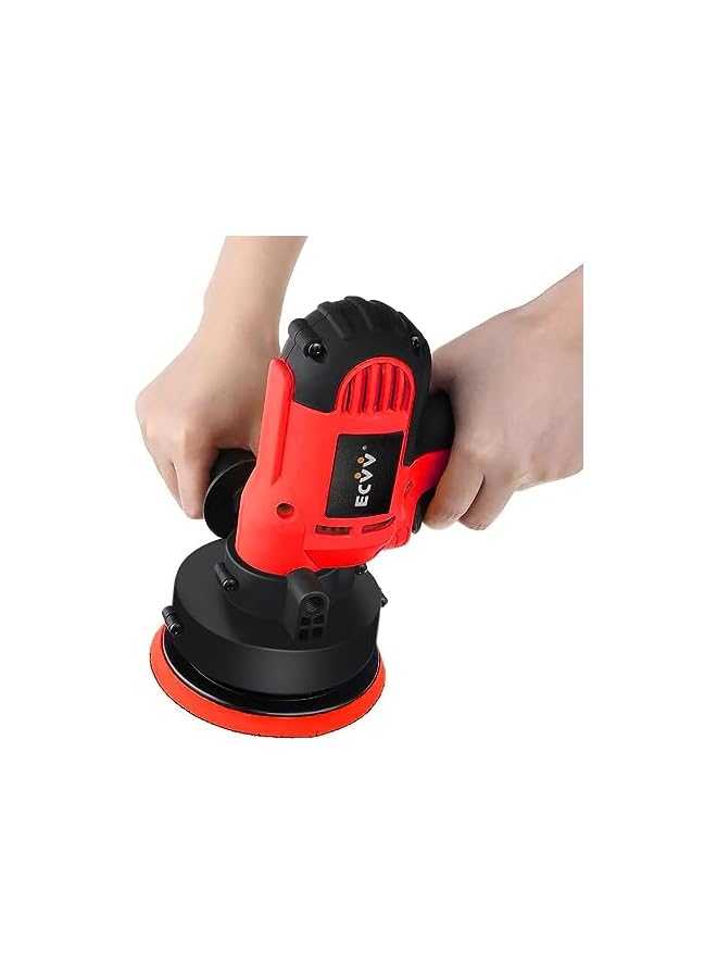 ECVV Electric Polisher Machine 700 W, Black/Red, ECP705-RD - Image 2