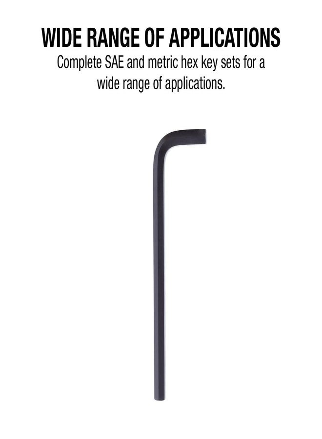 Sunex Tools مجموعة مفاتيح سداسية طويلة الذراع من Sunex 98526L SAE/Metric، مكونة من 26 قطعة - Image 4