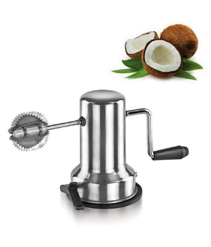 Naivete Stainless Steel Coconut Scraper Medium Silver Colour 1 Piece - Image 2