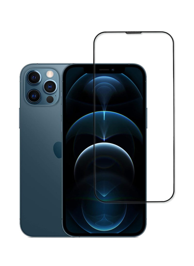 ACLIX Antistatic ESD Dustproof Premium Quality High Definition Tempered Glass Screen Protector Designed For  iPhone 12 Pro Max - Image 1