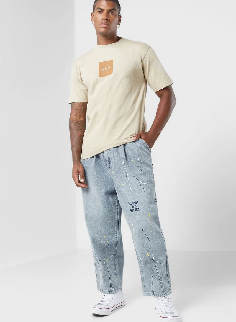 HUF Logo Set Box T-Shirt
