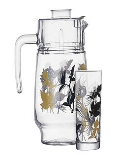 Luminarc, a set of 6 cups, capacity 30 cl, plus a flask with a lid, capacity 1.3 liters, glass. - pzsku/Z5B0C65A3E48D9EC03608Z/45/_/1707007453/76343d58-4184-4038-990c-309e53662423