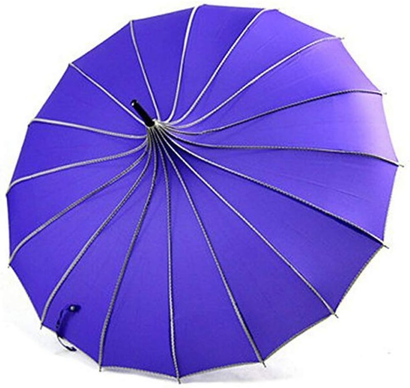 VIVISKY Pagoda Peak Old-fashionable Ingenuity Umbrella Parasol (purple) - Image 1