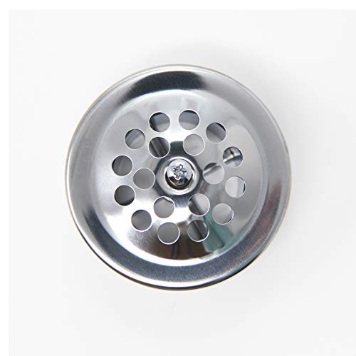 PermaFLOW PF WaterWorks Bathtub/Bath Tub Drain Shoe Grid/Strainer Cover with Matching Screw;Chrome; PF0915-CH - Image 3