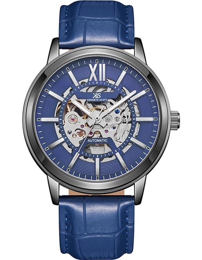 كينيث سكوت ساعة رجالية جلد أوتوماتيكية ٤٣.٥ مم - Image 1