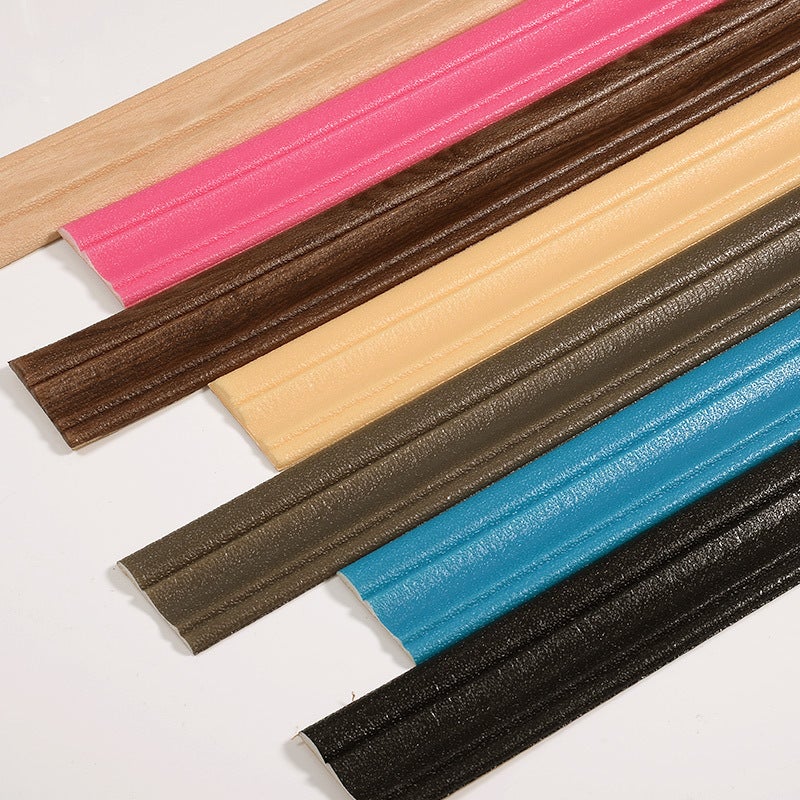 Self-Adhesive Waterproof Skirting Waist Line Tv Background Wall Frame 3D Decorative Frame Edge Pressing Strip Manufacturers Direct Supply - Image 1