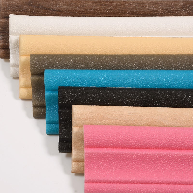 Self-Adhesive Waterproof Skirting Waist Line Tv Background Wall Frame 3D Decorative Frame Edge Pressing Strip Manufacturers Direct Supply - Image 3