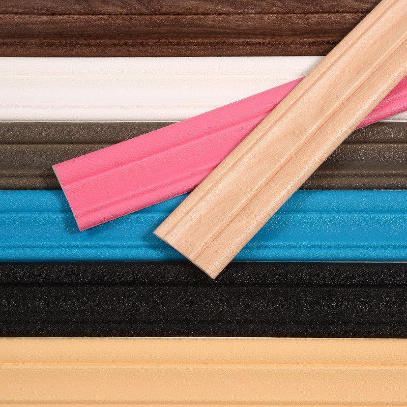 Self-Adhesive Waterproof Skirting Waist Line Tv Background Wall Frame 3D Decorative Frame Edge Pressing Strip Manufacturers Direct Supply - Image 2