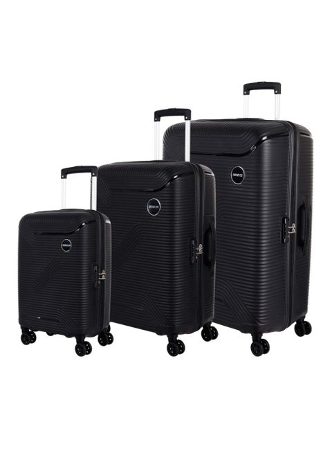 Maxplus Spinner 3 PC Set - Black - 3 Years Global Warranty