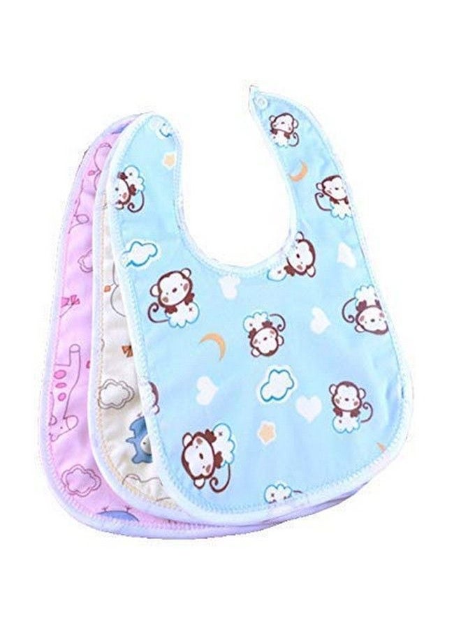 BabyGo Waterproof Baby Apron With Bib (Set Of 3)  - Image 2