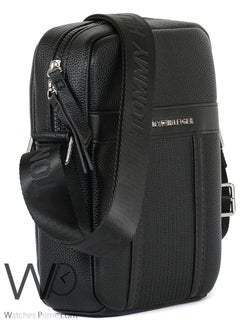Tommy Hilfiger Plus Leather Tommy Hilfiger Crossbody Messenger Shoulder Black Me Bag  - Image 4