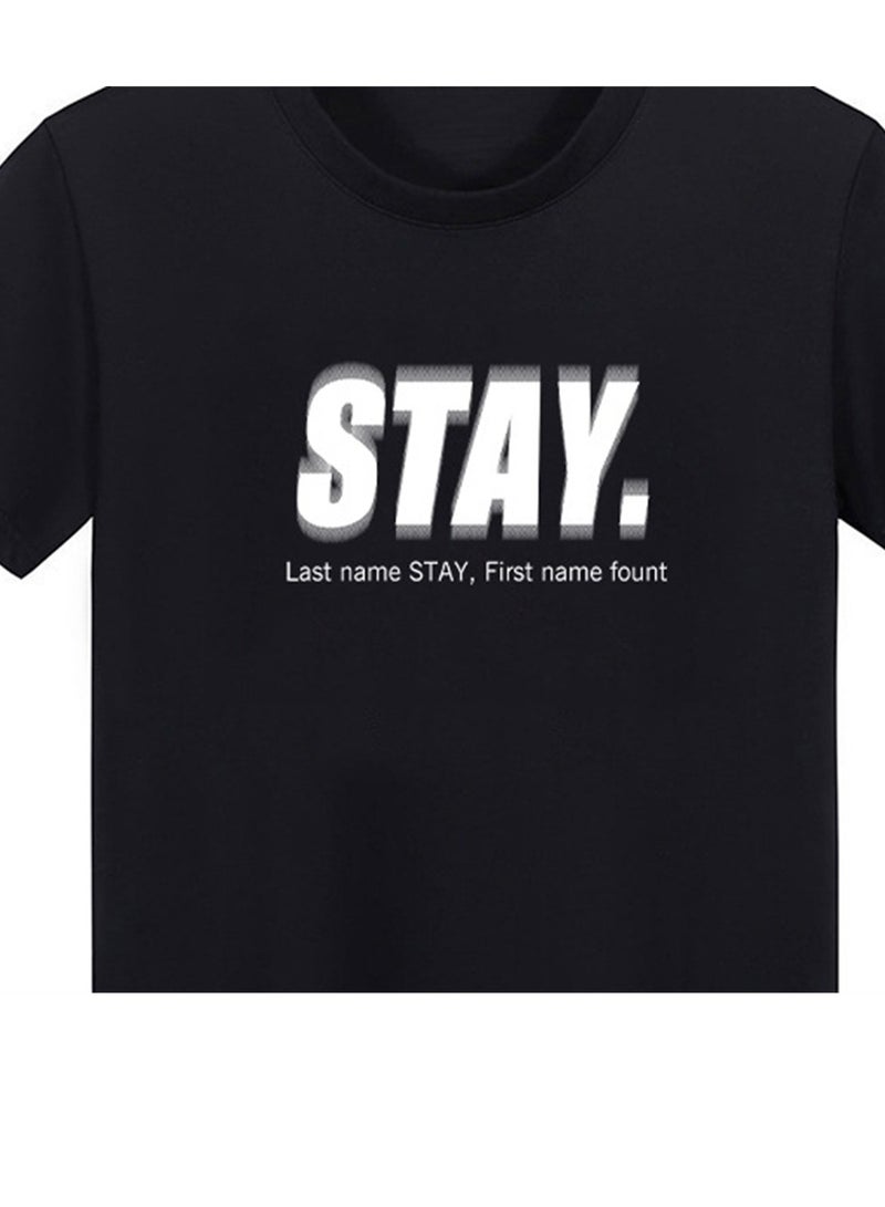 New Men's Short Sleeve Summer Men's Short T-Shirt Printed Short Sleeve - Image 3