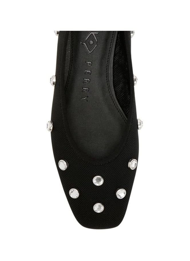 Katy Perry - Embellished Close Toe Flat Ballerinas - Image 1