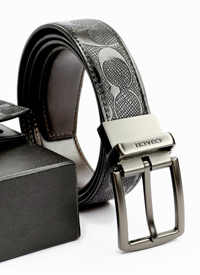 coachoutlet Coach Men's Signature Wallet & Reversible Belt Set  - Image 5