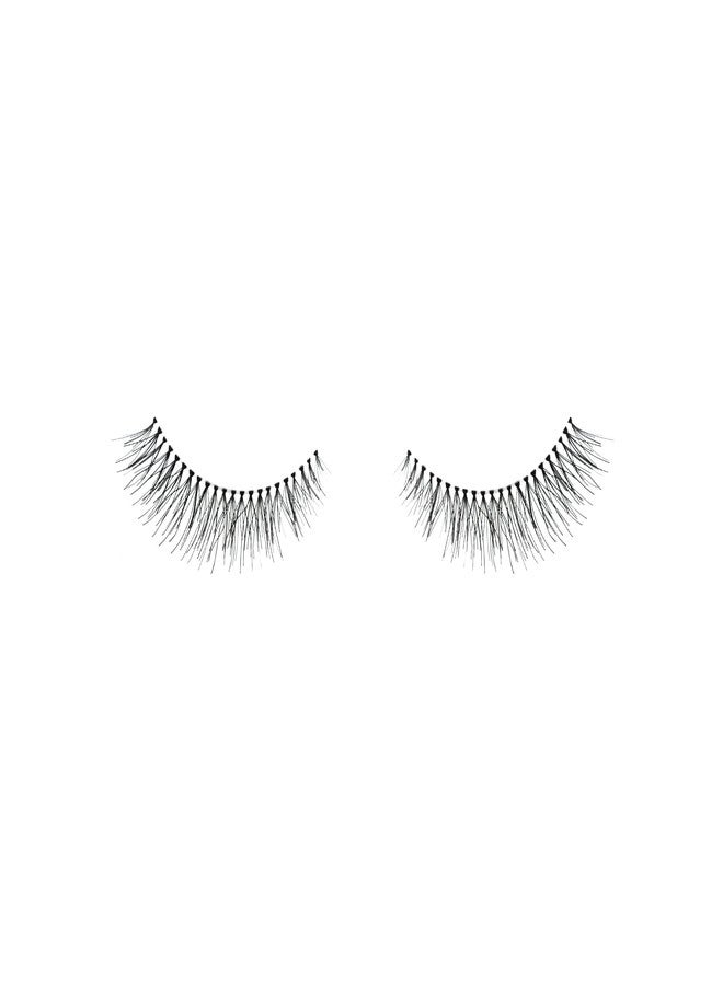 Amorus 12 Pairs Multipack #747S False Eyelashes Dozen Set 100% Natural Hair Black Handmade Comfortable Reusable Fake Lashes Pack - Image 3