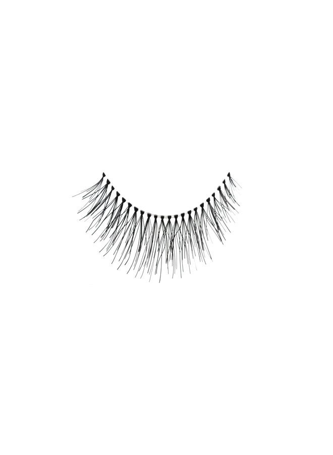 Amorus 12 Pairs Multipack #747S False Eyelashes Dozen Set 100% Natural Hair Black Handmade Comfortable Reusable Fake Lashes Pack - Image 2