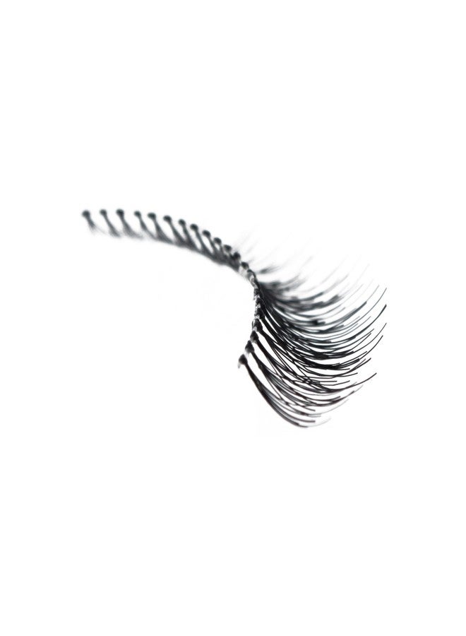 Amorus 12 Pairs Multipack #747S False Eyelashes Dozen Set 100% Natural Hair Black Handmade Comfortable Reusable Fake Lashes Pack - Image 4