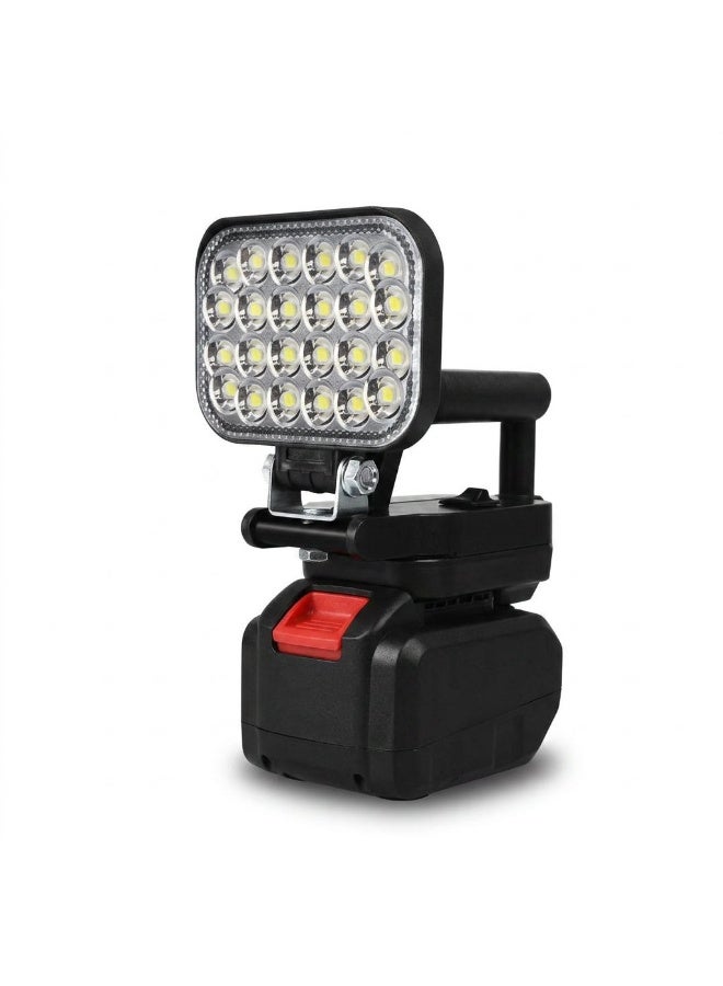 Rechargeable emergency flashlight with battery
