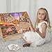 SoeKoa Puzzle Board Stand Puzzle Board Stand for TelyPuzzle Holder Board Portable Puzzle Holder Board Can Stand High Tilt Angles with 3 Adjustable High and Low Tilt Angle1889x 1338Only Stand - Image 4