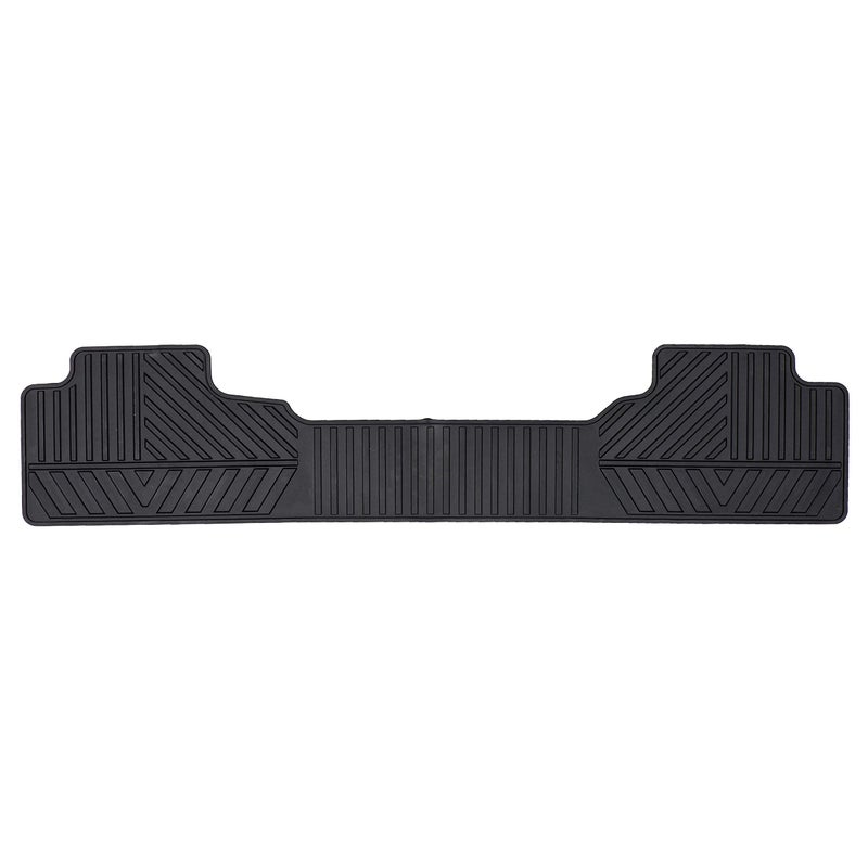 GMC OEM New Rear All Weather Rubber Floor Mat Black 14-19 Silverado Sierra 22858822 - Image 3
