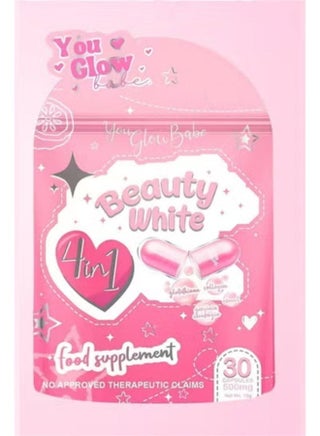you glow babe glutathione slimming capsule review Beauty White 4 In 1 With Hydrolyzed Collagen Vitamin,Food Supplement 30 Capsules | Best Price KSA glow serum for face Concentration:1% Glutathione synthesis primes monocytes