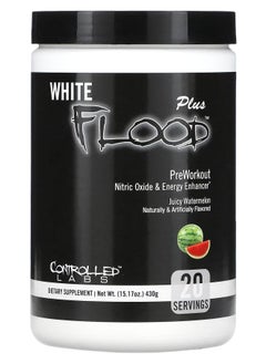 controlled labs White Flood Plus Preworkout Juicy Watermelon 15.17 oz (430 g) 