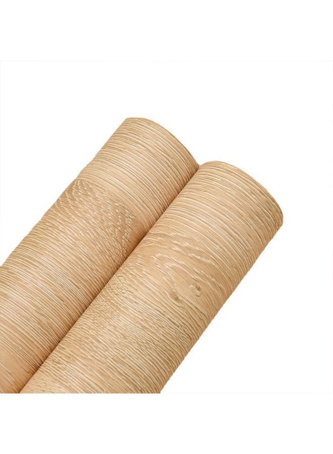 Zeemey 1pc Wood Grain PVC Wallpaper - Self-Adhesive, Oil-Resistant, Easy to Remove, Ideal for Kitchen Countertops, Cabinets, Tables, and Walls, Kitchen Decoration | Modern Kitchen Decor | Easy Installation, Wallpaper for Kitchen(40*500CM) - Image 2