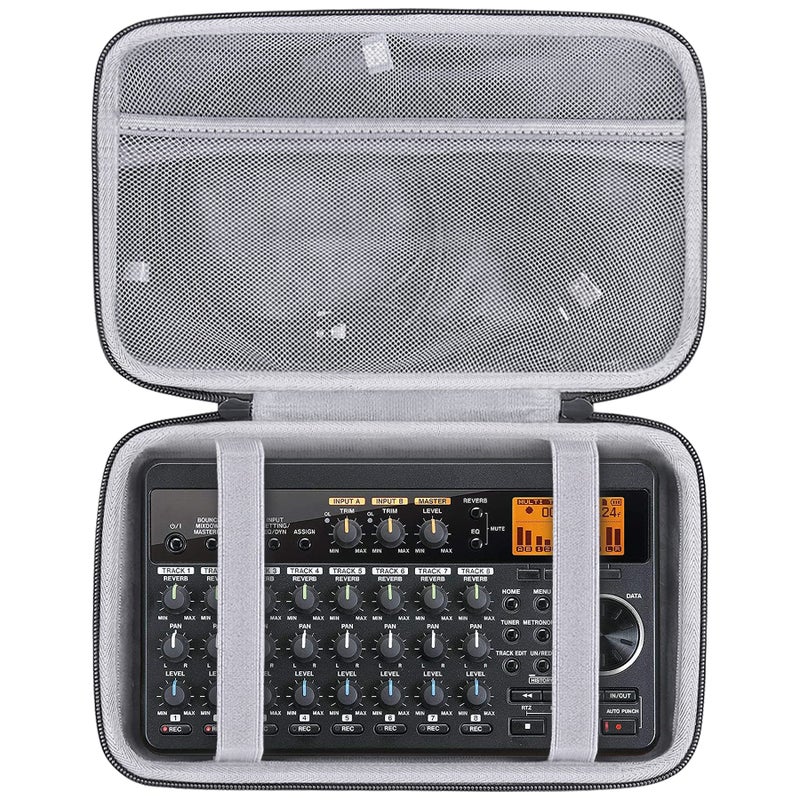 co2CREA Hard Case replacement for Tascam DP-008EX 8-Track Digital Pocketstudio Multi-Track Audio Recorder - Image 1