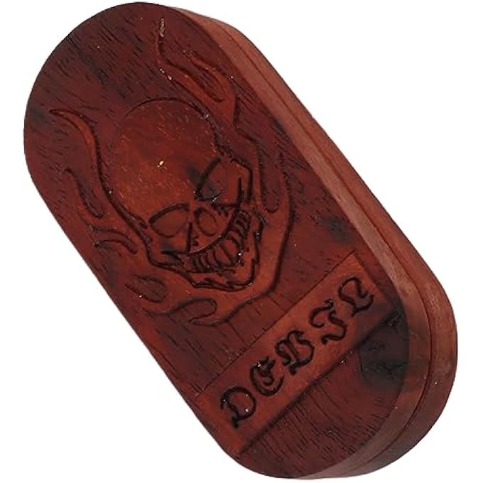 Cryfokt Decompression Toy, Exquisite Workmanship Finger Stress Relief Slider Relaxing Wood for Office for Youth (#1) - Image 5