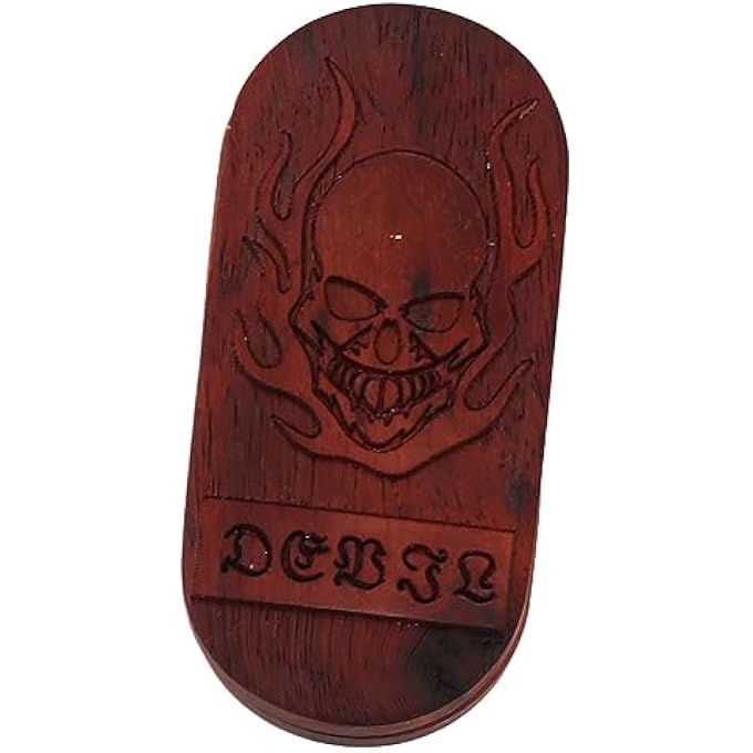 Cryfokt Decompression Toy, Exquisite Workmanship Finger Stress Relief Slider Relaxing Wood for Office for Youth (#1) - Image 1
