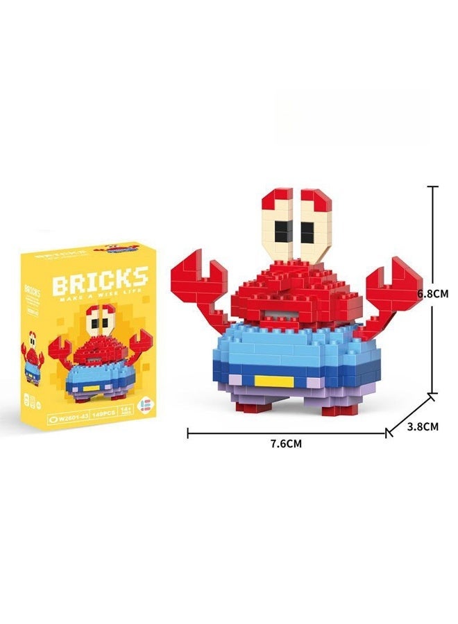 Set Of 3 Spongebob Building Bricks Set, Age 14 And Up, 537 Pieces In Total - Image 5