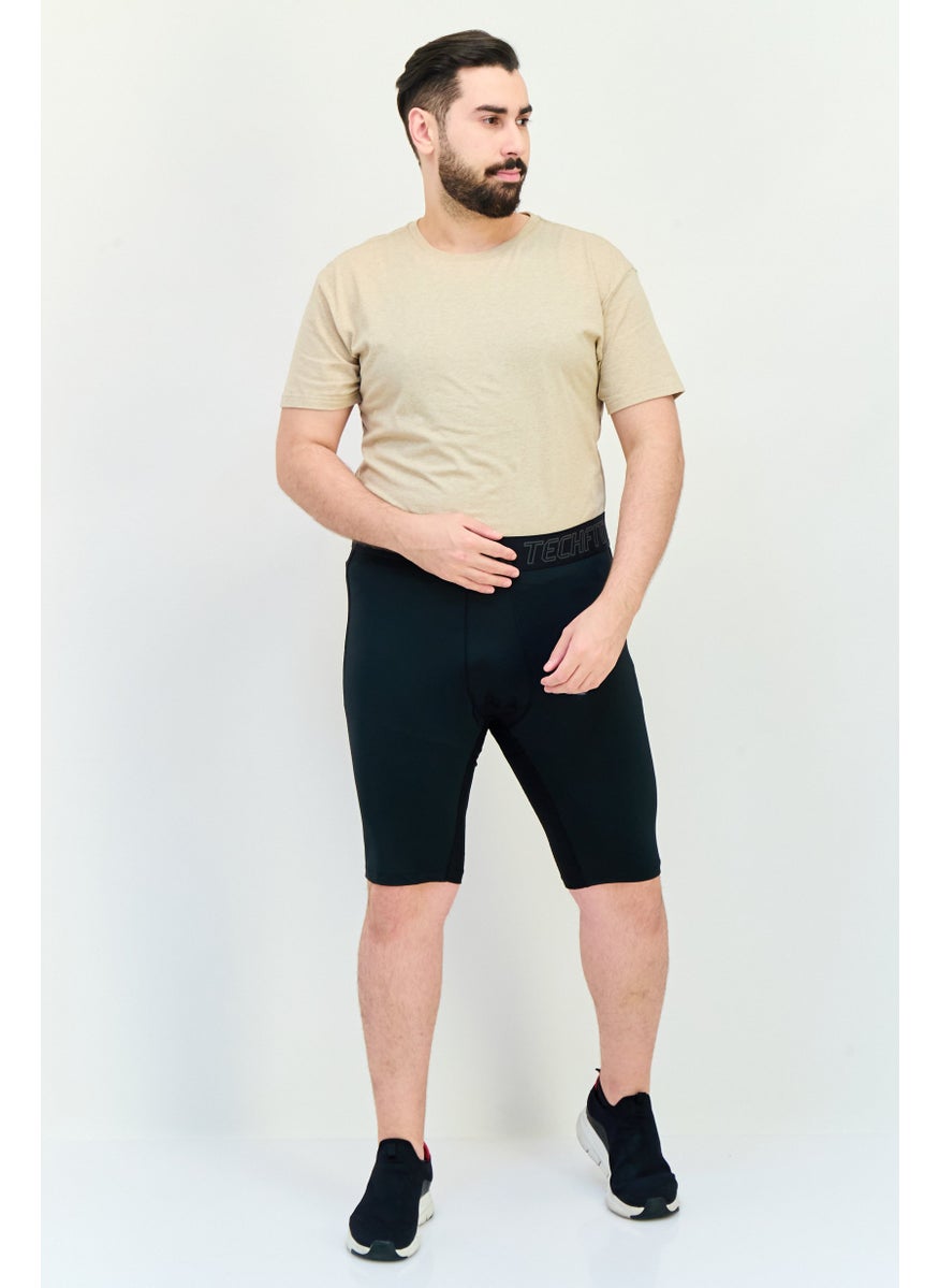 Adidas Men Big And Tall Fit Training Short, Black  - Image 3