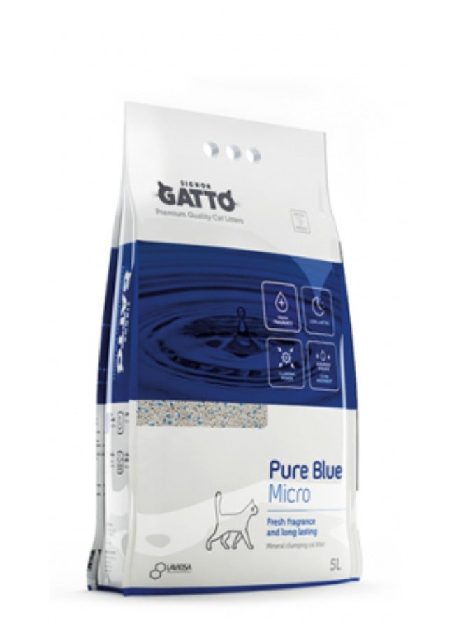 SIGNOR GATTO Pure Cat Litter Clumping Multicolour 5Liters