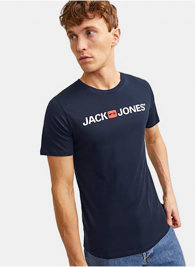 JACK & JONES - Jjecorp Old Logo Tee Ss O-Neck  Noos - Image 1