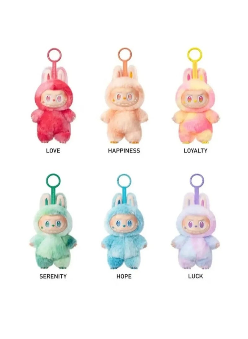 لابوبو ألعاب محشوة على شكل شخصيات أنمي زينة منزلية كهدية 1 قطعة