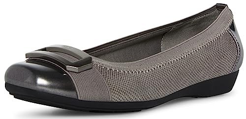 Anne Klein Womens Uplift Ballet Flat Pewter 10 M US - Image 1