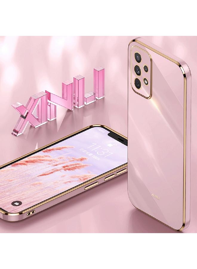 اس-توب جراب لهاتف Samsung Galaxy A73 5G من XINLI، جراب هاتف TPU مطلي بالكهرباء 6D بحافة مستقيمة - Image 5