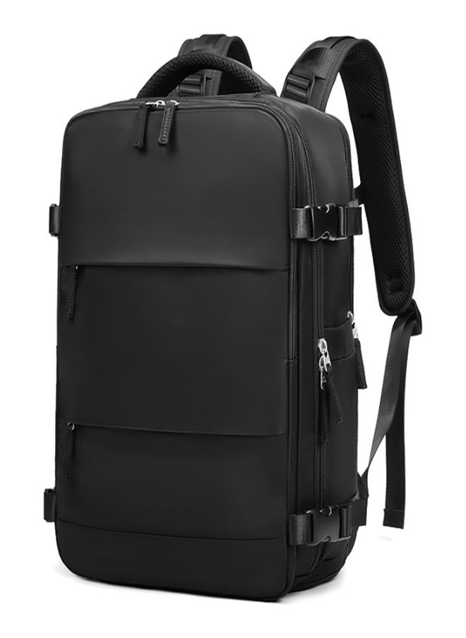 Generic - Travel Backpack Female Capacity Travel Backpack Black - Image 1