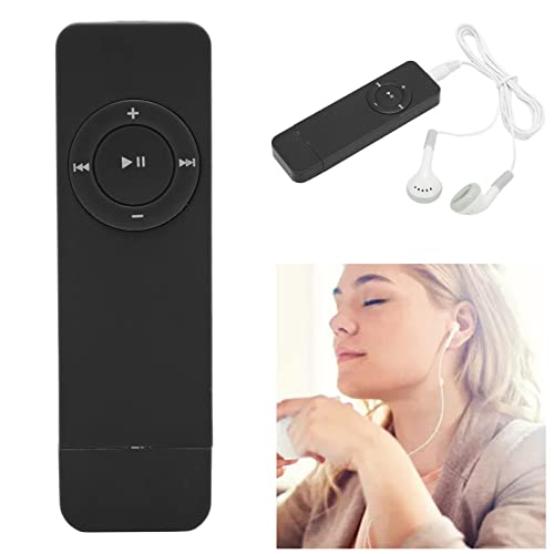 Sorandy 64GB Mp3 Player Portable Digital Lossless Player, Suitable for Children HD Sound Quality No Phone Required with Earphone SD Card Slot for Sports Running (Black) - Image 3