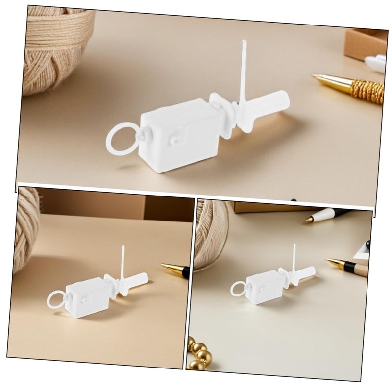 6 قطع DIY آلية جرّ الرياح البلاستيكية للساعات للإبداع واللعب والتفاعل الأسري - Image 4