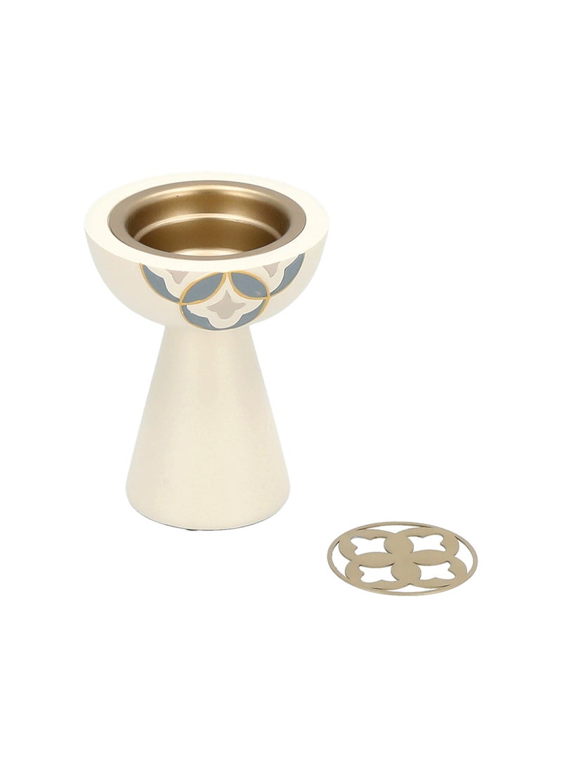 Waraq   Ceramic Oud Burner   11*11*14.5 Cm - Image 3