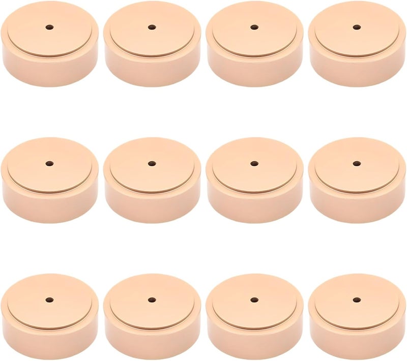 12 Pcs Aluminum Amplifier Feet, 30 X 10 Mm, Nonslip Pads, for Speakers, Home Theater, Hi-Fi, Anti-Scratch - Image 3