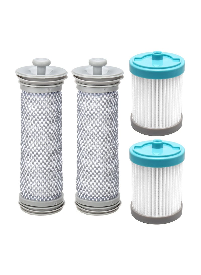 SYOSI Replacement Filter Kit Compatible with A10 Hero/Master, A11 Hero/Master Cordless Vacuum, 2 Pack Pre Filters with 2 Pack Vacuum Filter Easy Adsorption  - Image 4